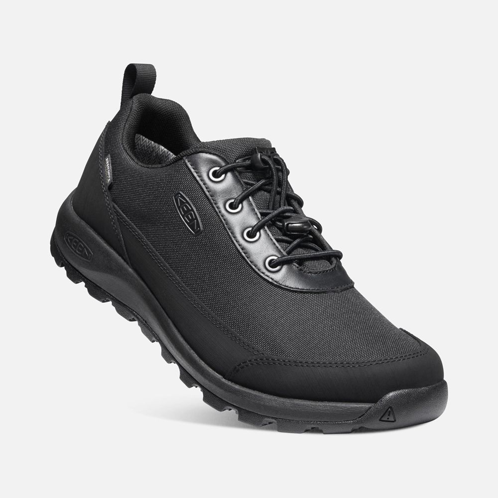 Zapatos Oxford Keen Mexico Negros - Hombre Glieser Waterproof - RU8074125